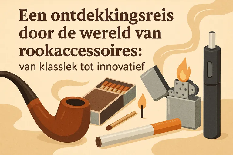 Een ontdekkingsreis door de wereld van rookaccessoires: van klassiek tot innovatief